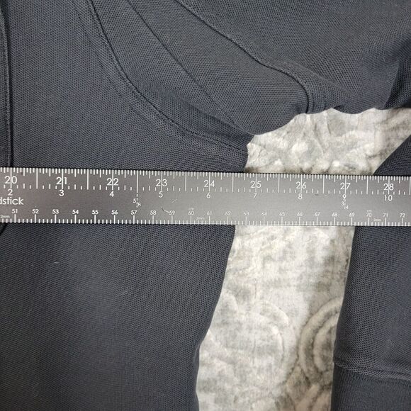 Duluth Trading No Polo Shirt Mens L Large Black Long Sleeve Relaxed Fit Workwear - Picture 3 of 8